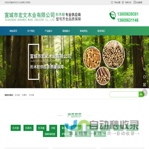 杉木桩_防汛木桩_杉木板_河道护坡木桩-宣城市宏文木业有限公司