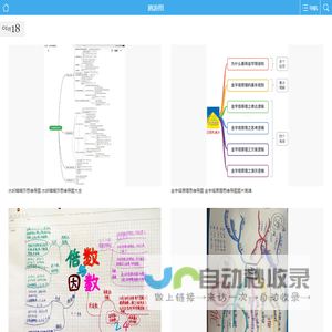 腾游图-一个专做思维导图模板的网站