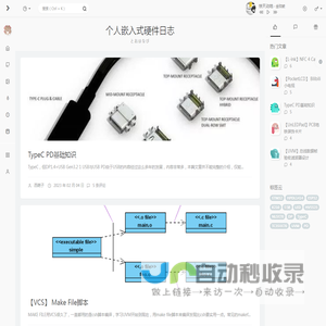 个人嵌入式硬件日志