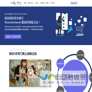 盛翔 Woocommerce 独立站建站平台 | 免费外贸独立站跨境电商网站建设 (PayPal论证)